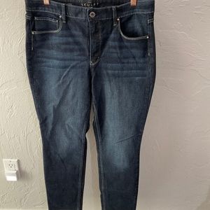 WHBM Sculpt slim jean, sz 12S